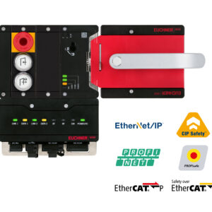 EUCHNER MGB2 Modular -turvaovijärjestelmä EtherNet/IP-, PROFINET- ja EtherCAT-tuella