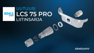 Adels-Contact LCS 75 PRO liitinsarja vedenpoistajalla